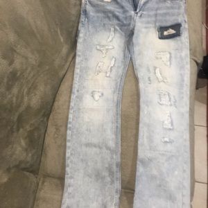 Jeans .buffalo size 32:32 colour silver